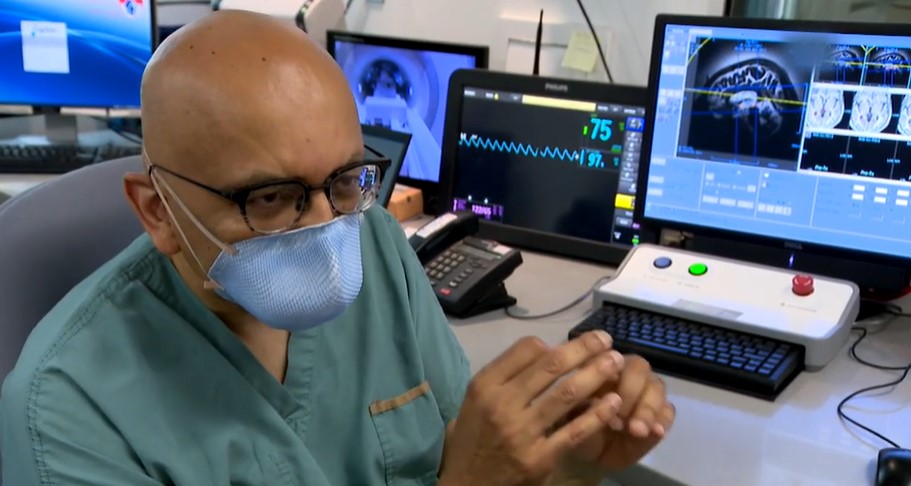 Ultrasound soothes Parkinson's