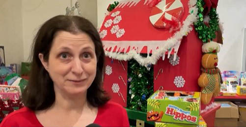 Hundreds of toys for sick children